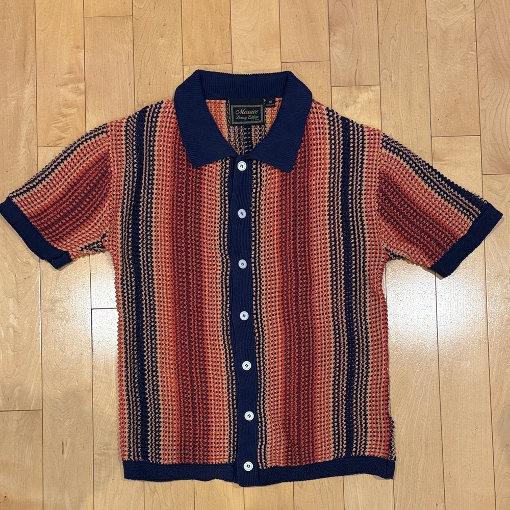 Men’s Sweater Button Down Polo